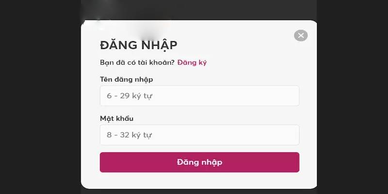 Đăng nhập 2 Thông tin login tài khoản VB 777
